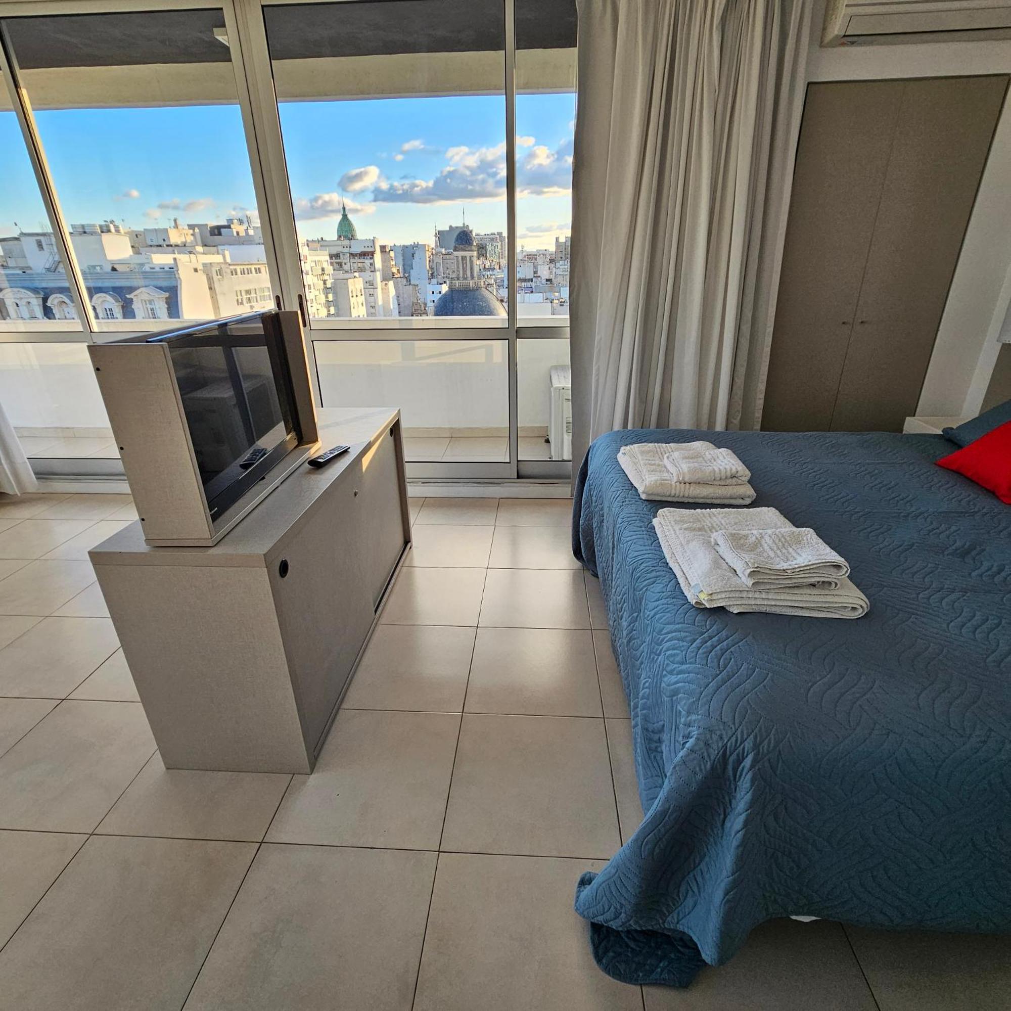 Centrico, Ideal Parejas, Vista Panoramica, Con Piscina Buenos Aires Camera foto